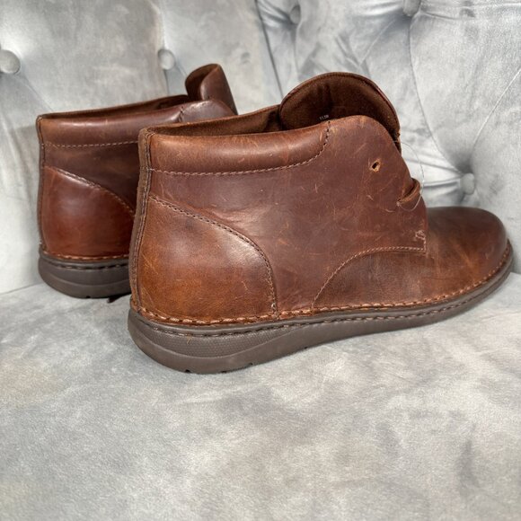 Børn Leather Chukka Boots Brown Soft Footbed Casual Comfort – Men’s‎ 11.5M main image 4